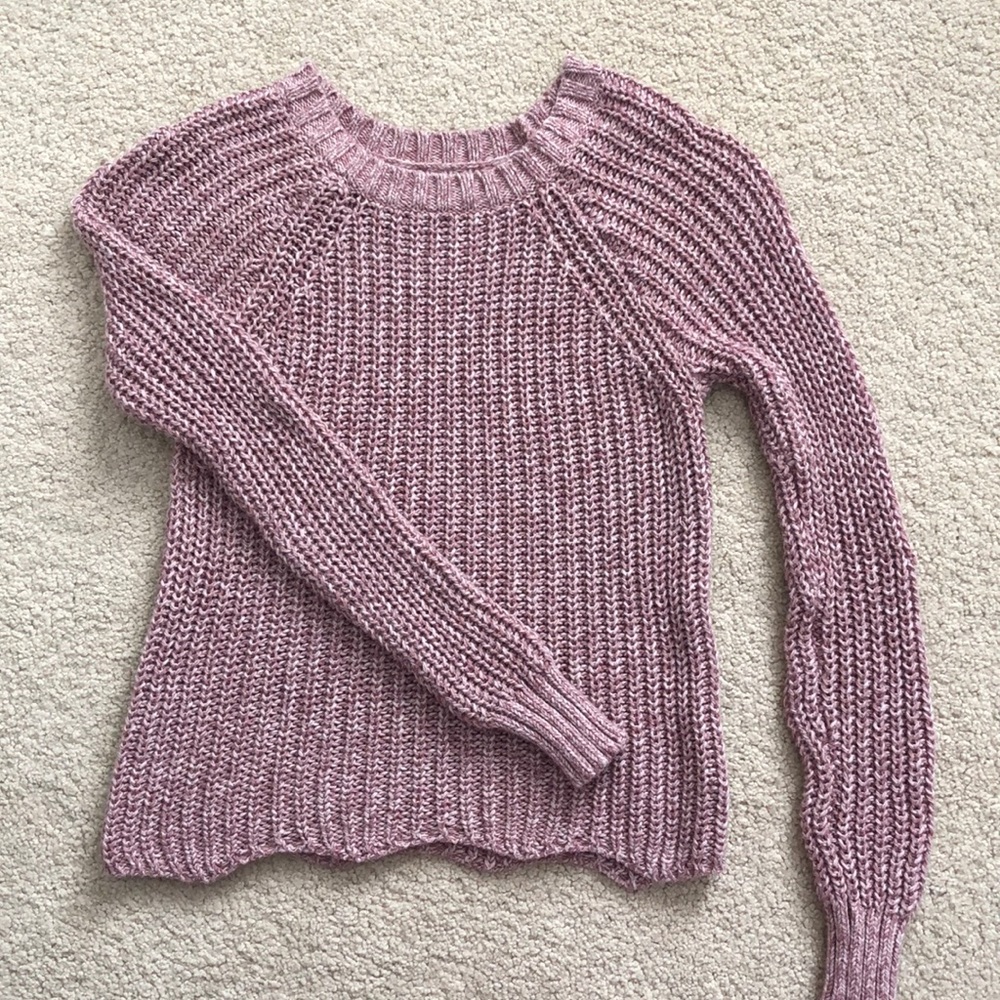 Scalloped Edge Sweater